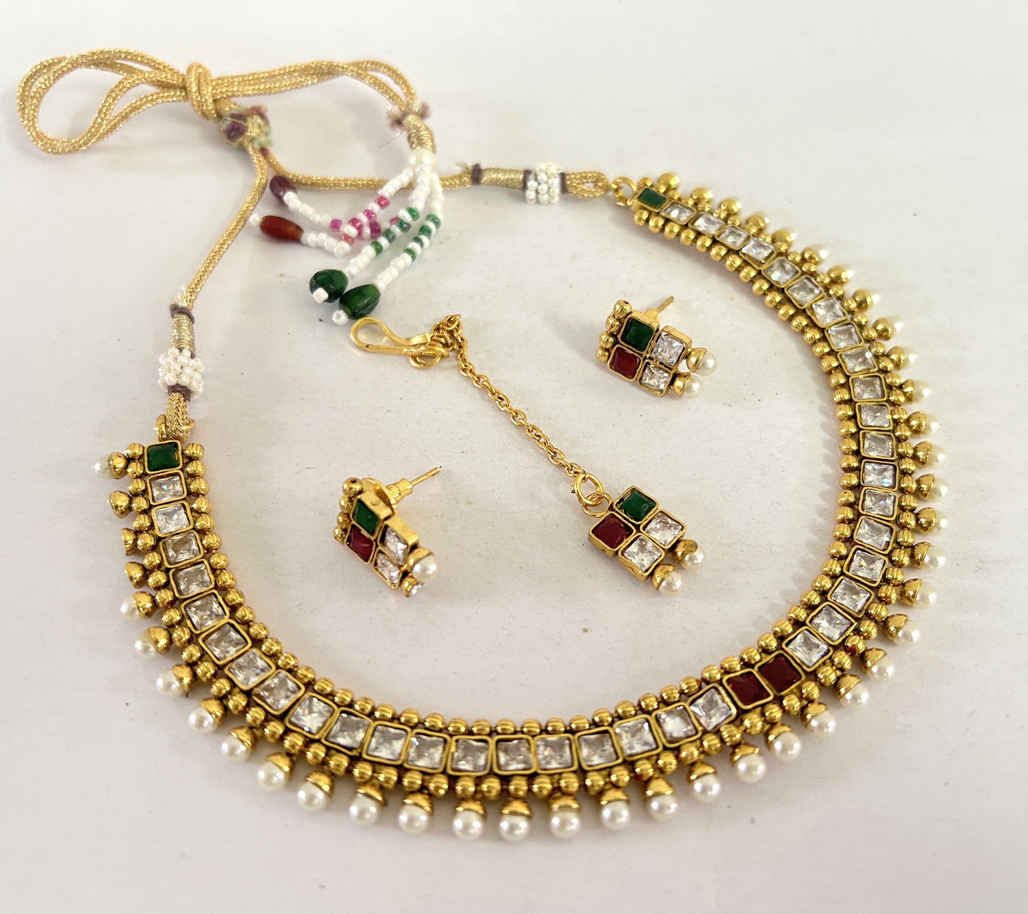 Indian Traditional Jewelry Set