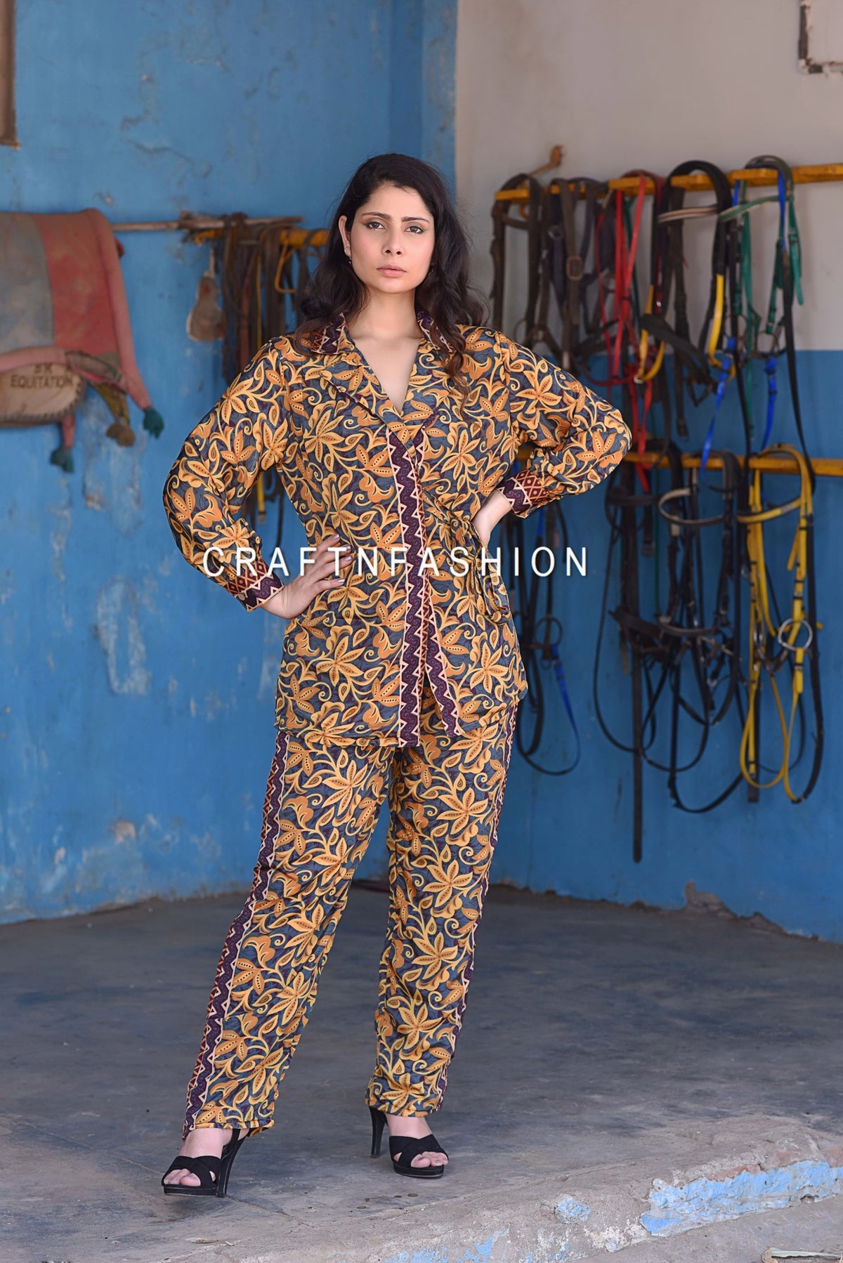 Women's Silk Co-ord Set