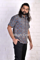 Block Printed Men's Shirt