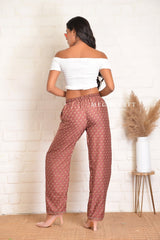 Vintage Recycled Silk Pant Trouser