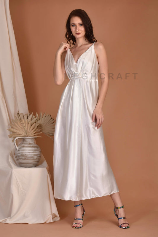 Bridesmaid Satin Dress