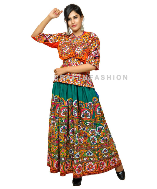 Jupe vintage Kutch