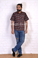 Ajrakh Cotton Men's Shirt