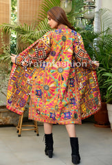 Vintage Mirror work Long Jacket