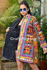 Colorful Hand Embroidery Jacket