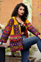 Vintage Embroidery Ethnic Jacket