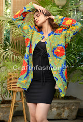 Boho Fashion Suzani Jacket