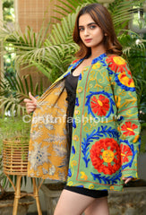 Boho Fashion Suzani Jacket