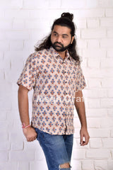 Hand Block Print Cotton Men Shirt