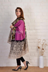 Goddess Hand Painted Dupatta Stole