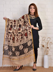 Cotton Hand Painted Dupatta