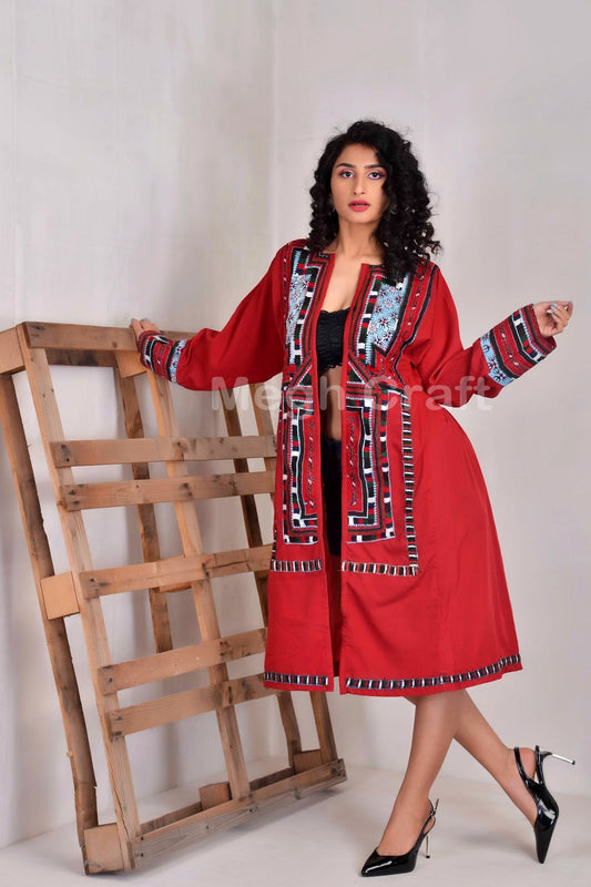 Fashion Wear Long Balochi Jacket