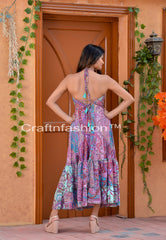 Vestido largo de moda boho