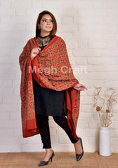 Traditional Wear Ajrakh Stole Dupatta