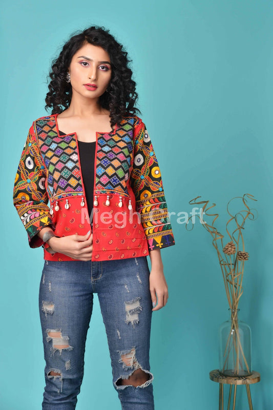 Boho Fashion Designer Waist Jacket