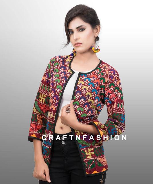 Exclusive Boho Embroidered Jacket