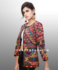 Exclusive Boho Embroidered Jacket