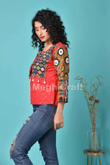 Boho Fashion Designer Waist Jacket