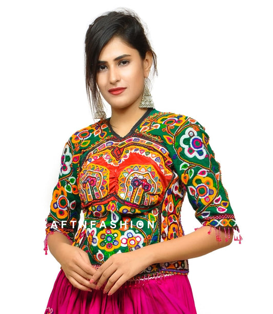 Kutch Vintage Embroidered Blouse