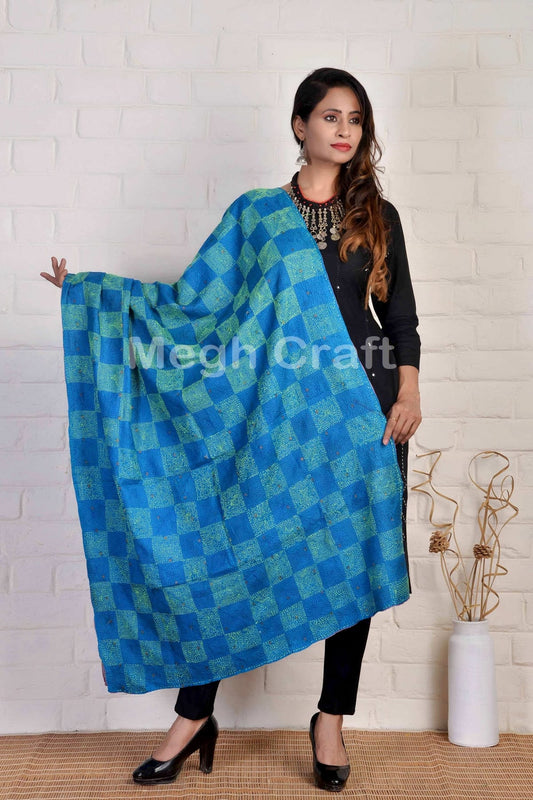 Kantha Reversible Stole