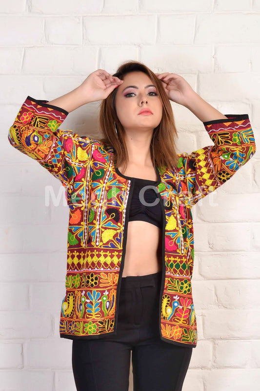 Chaqueta hippie de moda boho