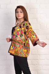 Chaqueta hippie de moda boho