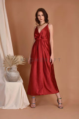 Boho Fashion Silk Satin Dress