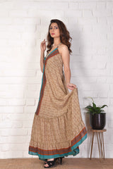 Indian Silk Resort Wear Dress