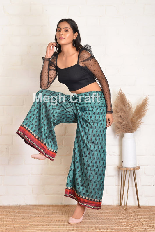 Boho Hippie Fashion Trouser Pant