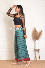 Boho Hippie Fashion Trouser Pant