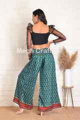 Pantalón Pantalón Boho Hippie Moda