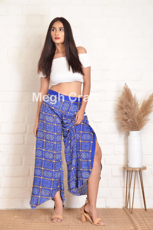 Free Size Zigzag Pant Palazzo