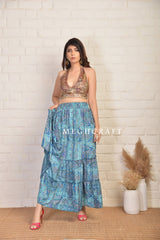 Bohemian Fashion Silk Skirt