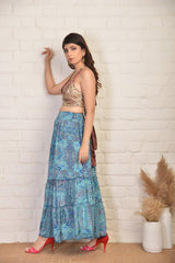 Bohemian Fashion Silk Skirt