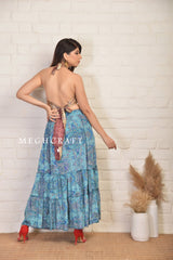 Bohemian Fashion Silk Skirt