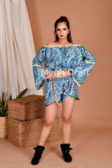 Beach Wear Top Shorts Set