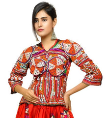 Hand embroidery Kapda Blouse