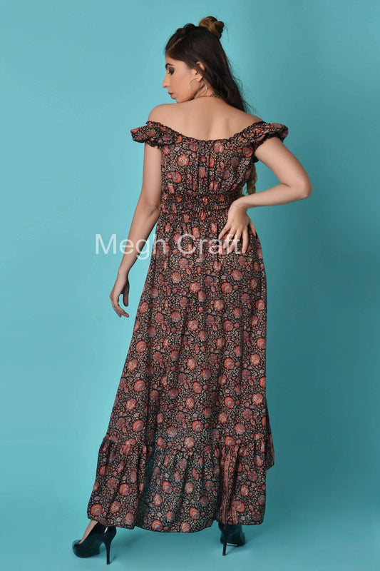 Beach Wear Floral Maxi Dress