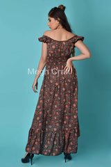 Beach Wear Floral Maxi Dress