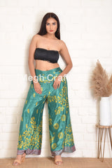 Dance Wear Smocked Pant Trouser