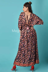 Paisley Print Free Size Dress