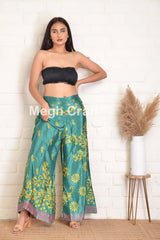 Dance Wear Smocked Pant Trouser