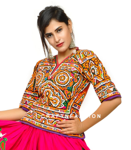 Kutch Handwork embroidery Blouse