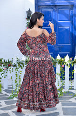 Vestido floral de talla grande