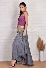 Bohemian Umbrella Palazzo Pant