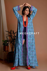 Bohemian Silk Kimono Robe