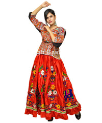 Gujarati Embroidered Kutch Skirt