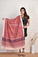 Estola tradicional Ajrakh Dupatta