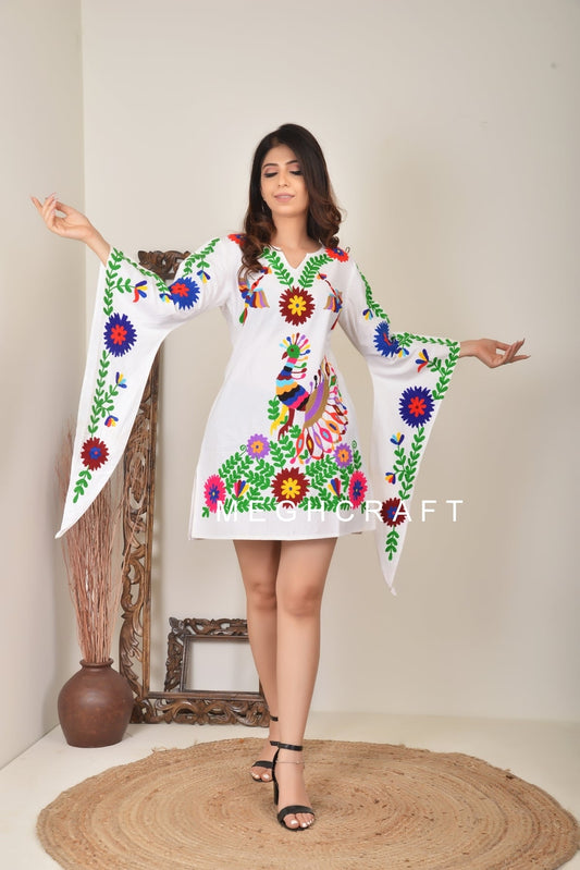 Mini vestido estilo mexicano