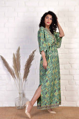 Boho Summer Fashion Silk Dress